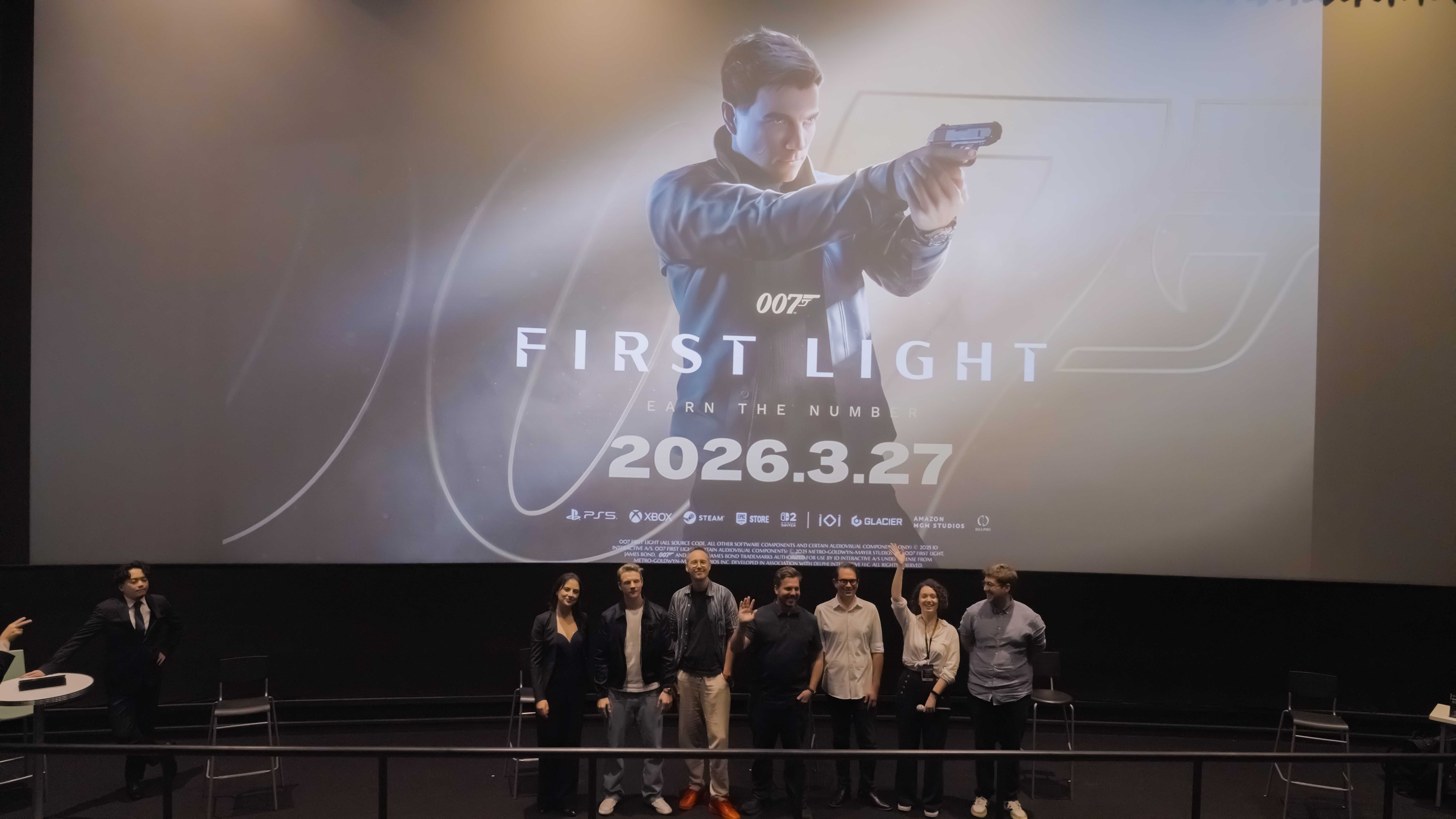 007 First Light TGS东京电玩展亚洲首秀团队合影